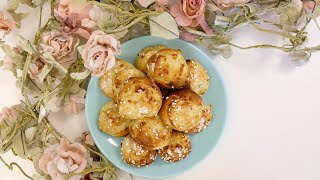 Easiest “Chouquettes” recipe [upl. by Sardse]