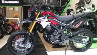 2018 Kawasaki DTracker 150 so sánh KLX 150 có giá bán 79 triệu đồng [upl. by Owen284]