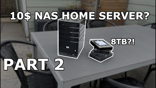 PART 2  Cheap 10 home server storage Truenas with only 2gb memory [upl. by Nahamas]