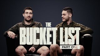 WOULD YOU GO SKYDIVING WITH SOKRATIS  Bucket Lists with Leno Mavropanos Koscielny and more [upl. by Mook339]