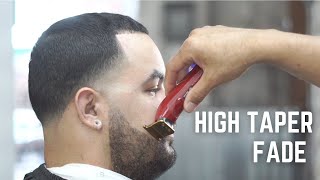 SKIN TAPER FADE HAIRCUT BARBER TUTORIAL FX3 TRIMMER WOW [upl. by Ahsot]