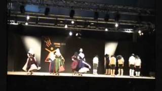 Traditional french folk dance Gannat Auvergne France [upl. by Starinsky]