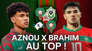 🇲🇦ADAM AZNOU et BRAHIM DIAZ au top bilan Maroc rassemblement septembre [upl. by Ertha]