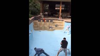 Pool replaster mix mojavetahoe blue [upl. by Marji]