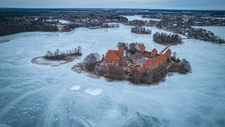 Trakų Pilis žiemą [upl. by Sall]