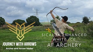 NEW SICAI 3K Enhanced White Ice Bow  AF ARCHERY [upl. by Ydnew]