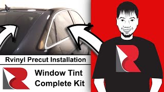 How to Install a Complete Precut Window Tint Kit [upl. by Eylrac]