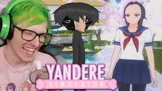 Yandere Simulator but i Completely Glitched the game [upl. by Nelak305]