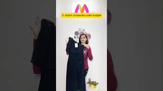 3 Jumpsuits from myntra shorts youtubeshorts viral [upl. by Tamsky4]