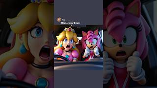 Princess Peach and Mario LOST Their Daughter Amy memes mario sonic [upl. by Eimrots]