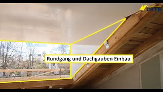 Einfamilienhaussanierung Part 5  Dachgauben Montage ist doch Interessant [upl. by Adele]