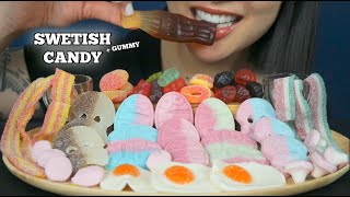 SWETISH CANDY MIXED GUMMY CANDY ASMR CHEWY SOFT STICKY EATING SOUNDS NO TALKING  SASASMR [upl. by Guenevere]