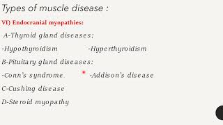 Muscle disease Myopathy  By Dr Mohamed A Tarek Neurology [upl. by Dobson]