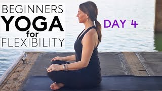 Beginners Yoga For Flexibility 10 min Day 4  Fightmaster Yoga Videos [upl. by Photima]