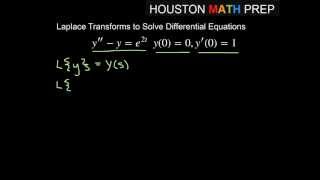 Using Laplace Transforms to Solve Differential Equations [upl. by Adrian]