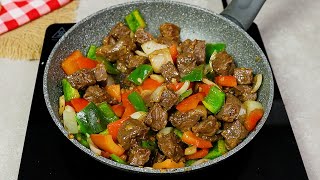 Cette recette de viande aux poivrons va faire que tout le monde en demande plus [upl. by Nicole]