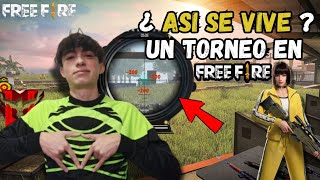 Así se VIVE un TORNEO De FREE FIRE  Aprende a JUGAR COMPETITIVO y GANA DINERO JUGANDO 🎮 [upl. by Tessa]