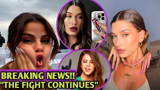 Selena Gomez makes FUN of Hailey Bieber the Social Media Controversy That Has Fans Talking [upl. by Naujed]