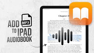 How to Add Mp3 File to iPad Audiobook tutorial [upl. by Schecter]