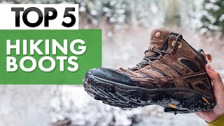 TOP 5 Best Hiking Boots in 2023 [upl. by Krell24]