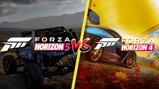 Forza Horizon 4 vs Forza Horizon 5  Which one to Play [upl. by Rubio]