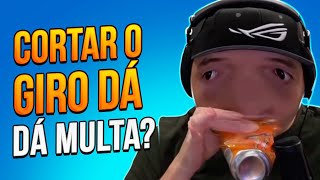 CORTAR O GIRO COM LATINHA DÁ MULTA 😰 [upl. by Maitland321]