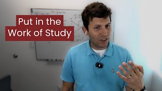 Why You Need to Put in the Work of Study  Ben Harris [upl. by Jasper]