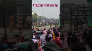 Wagah boarder retreat ceremony atari boarder bsf [upl. by Nedla]