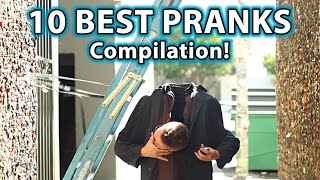 10 BEST Scare PRANKS Ever Compilation [upl. by Anyl]