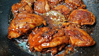 Super Spicy Chicken Adobo Recipe For Your Family Easy Adobong Manok [upl. by Abbotsun]