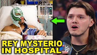 Rey Mysterio in Hospital After Attack by Santos Escobar on WWE SmackDown as Dominik is Shocked [upl. by Alysa]