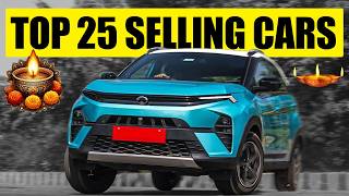 Top 25 Best Selling Cars in October 2024 🚗✨ Creta 🏆 Again Best SUV in India 🇮🇳 [upl. by Kissner437]