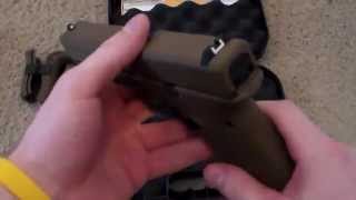 Glock 17 Gen 4 Flat Dark Earth Cerakote Unboxing [upl. by Verneuil]