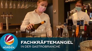 Fachkräftemangel Gastrobranche in SchleswigHolstein fehlt das Personal [upl. by Nolan802]