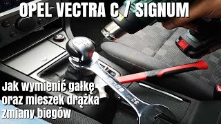 Jak wymienić gałkę i mieszek Opel Vectra C  Signum [upl. by Cathi464]