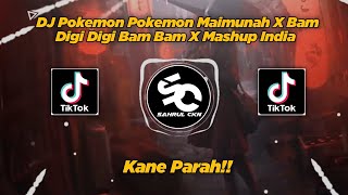 DJ Pokemon Pokemon Maimunah X Bam Digi Digi Bam Bam X Mashup India Viral TikTok  By Sahrul Ckn [upl. by Vi455]