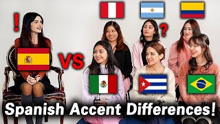 Spanish was Shocked By Spanish Accent Differences from Latin America [upl. by Emaj]