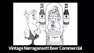 Vintage Narragansett Beer Commercial [upl. by Milks]