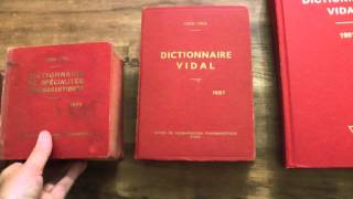 Dictionnaire des médicaments vidal évolution sur 80 ans [upl. by Orola]