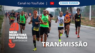 2ª MEIA MARATONA DAS PRAIAS TRANSMISSÃO OFICIAL [upl. by Tila540]