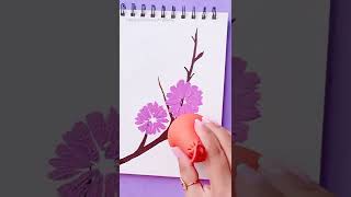 AWESOME PAINT HACKS  Easy Acrylic Painting for Beginners Satisfying creative art [upl. by Niarda]