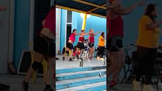 ZUMBA INSTRUCTORS dance viralvideo betashort erza Fernandez vlog [upl. by Beetner484]