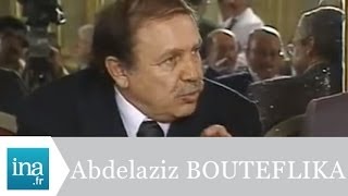 Abdelaziz Bouteflika face aux journalistes à Paris  Archive INA [upl. by Htesil]