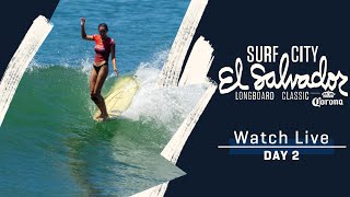 WATCH LIVE Surf City El Salvador Longboard Classic  Day 2 [upl. by Rednas645]