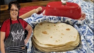 FLOUR TORTILLAS  how to make PERFECT Step by Step ❤ [upl. by Yrnehnhoj67]