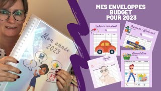 Mes enveloppes budget pour 2023 [upl. by Onaimad596]