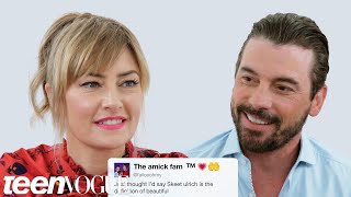 Riverdales Skeet Ulrich and Mädchen Amick Compete in a Compliment Battle  Teen Vogue [upl. by Asiole]