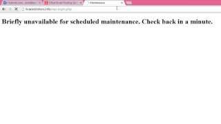 Solution Briefly unavailable for scheduled maintenance Check back in a minute WordPress Error [upl. by Iek42]