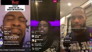 Sports and Music Stars React to Takeoff Death [upl. by Twedy]