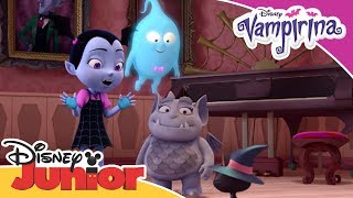 Vampirina Momentos Mágicos  Vampi ayuda a Brujita  Disney Junior Oficial [upl. by Earised838]